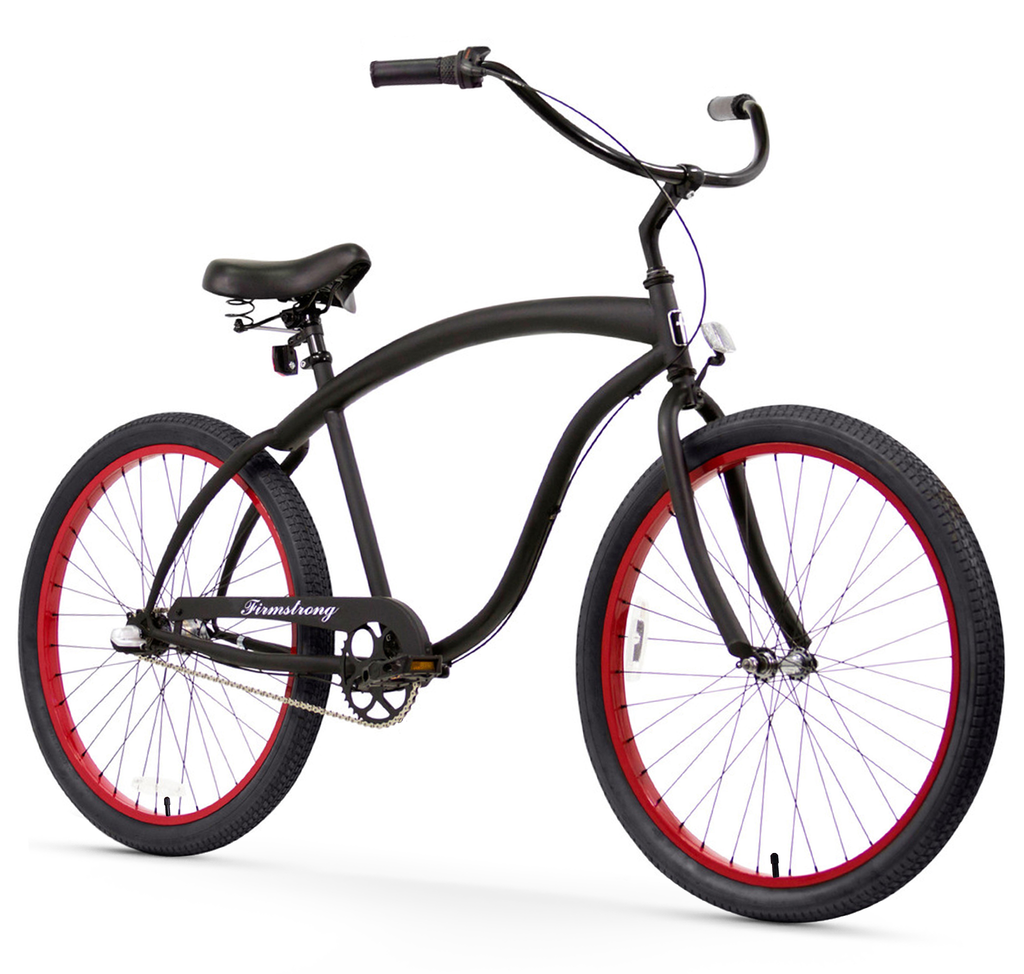 firmstrong bruiser man men's 3 speed beach cruiser