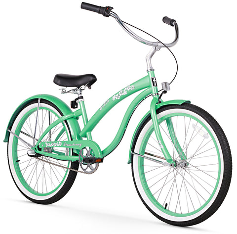 mint green cruiser bike