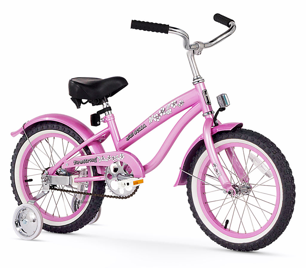 16 inch girl bike training wheels