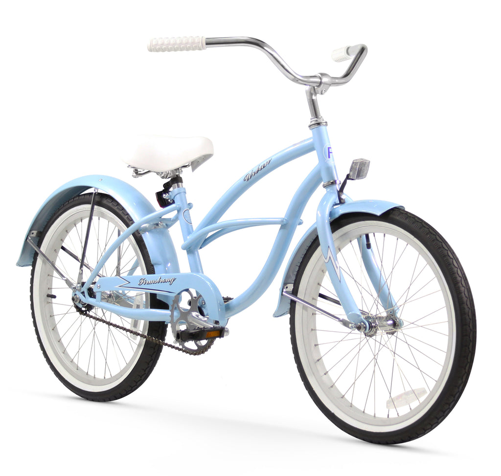 baby blue bike