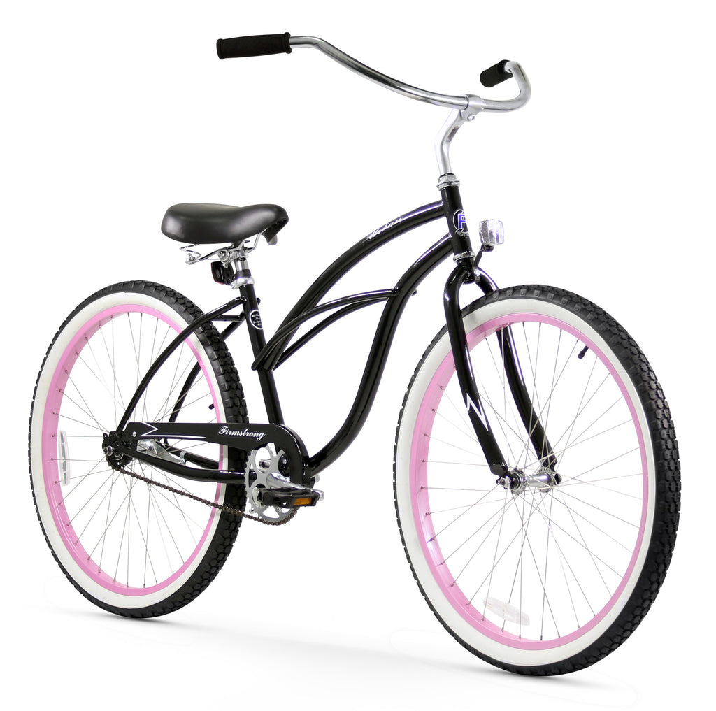 firmstrong urban lady beach cruiser bicycle