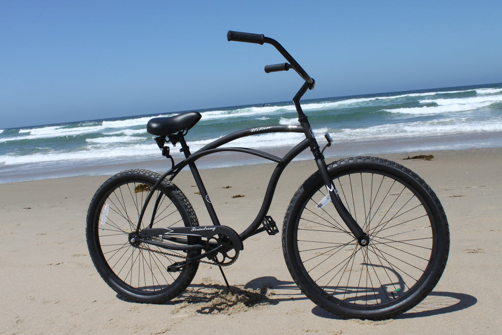 firmstrong urban man single speed beach cruiser bicycle