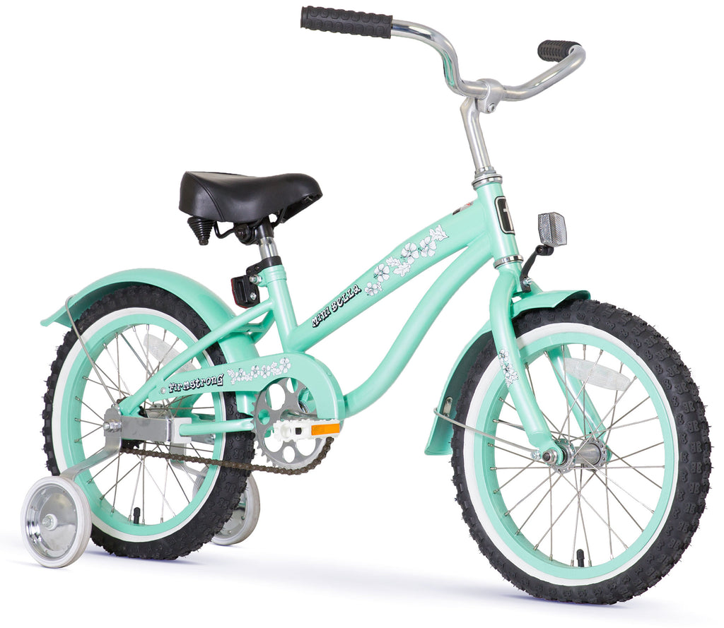 green girls bike