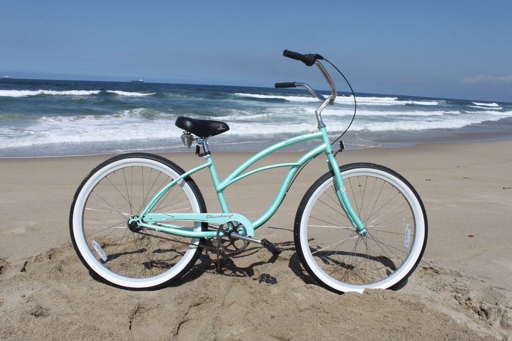 mint green beach cruiser