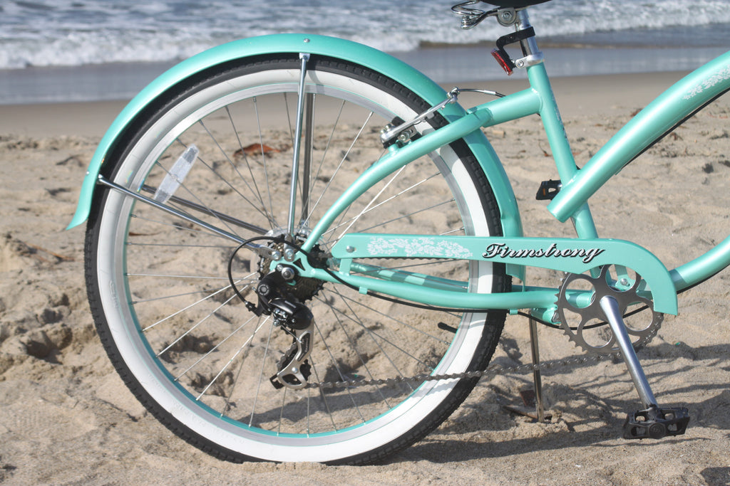 firmstrong bella classic 7 speed women's beach cruiser bike
