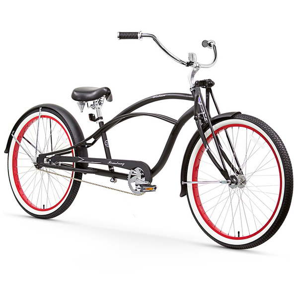 beach cruiser bent springer fork