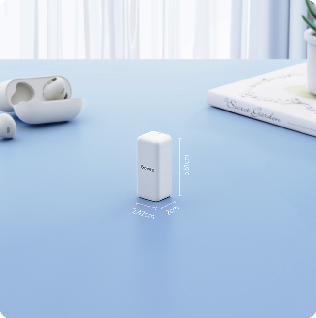Govee - Monitor de humedad con WiFi, termómetro de higrómetro de interior  digital inalámbrico con alertas de aplicación, sensor de temperatura y