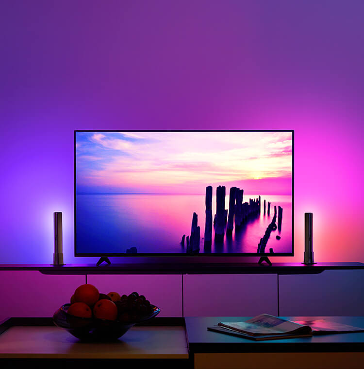  Govee Smart LED Light Bars, Work with Alexa and Google  Assistant, RGBICWW WiFi TV Backlights with Scene and Music Modes for  Gaming, Pictures, PC, Room Decoration : Tools & Home Improvement