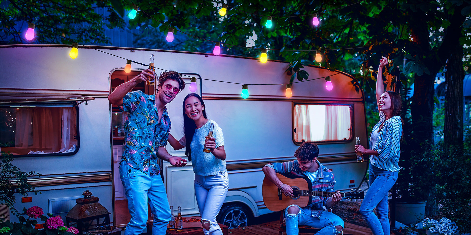 Govee's outdoor Wi-Fi LED string light kit beats Cyber Monday