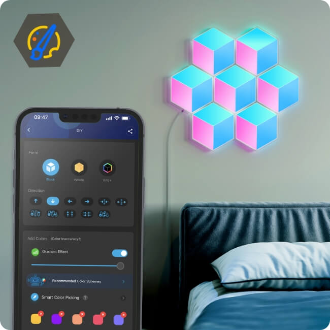 Govee Glide Hexa Pro LED im Praxistest - connect