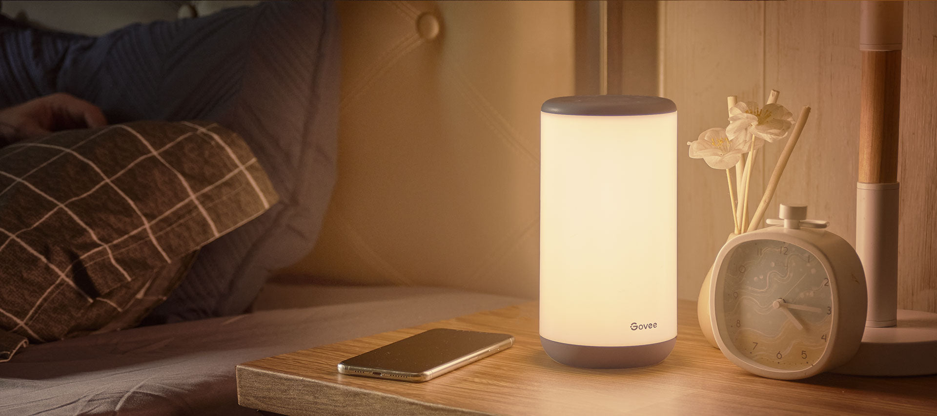 Govee Aura Smart Table Lamp with Pre-set Timer