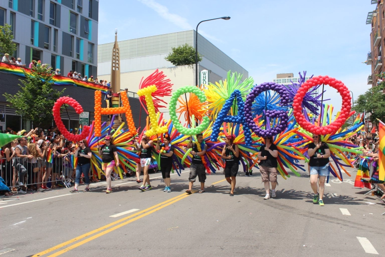 Chicago gay pride celebration