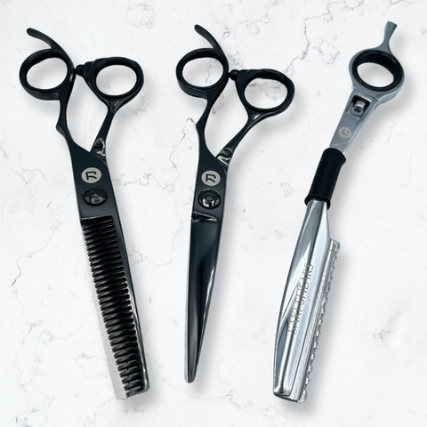 Don't sharpen your old hair shears - try the Saki Katana set instead