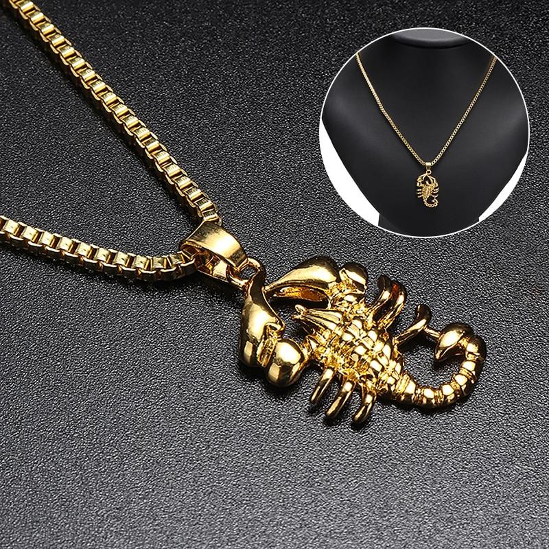 Gold Scorpion Necklace – Scorpions Store