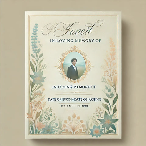 funeral program