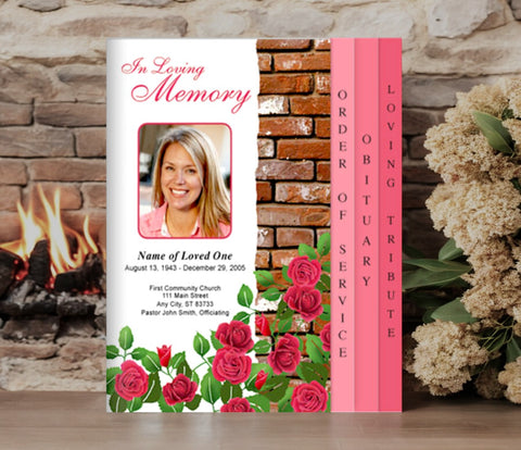 funeral program template