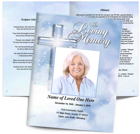 funeral booklet