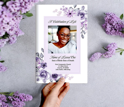 funeral program template