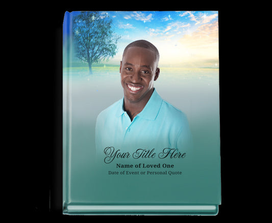 Peace Perfect Bind Personalized Funeral Guest Book – The Funeral Program  Site