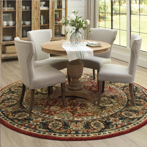Round and Oval Rug Sizes