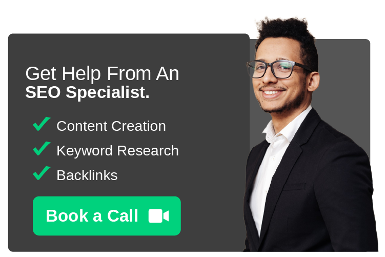 Get help from an SEO specialist