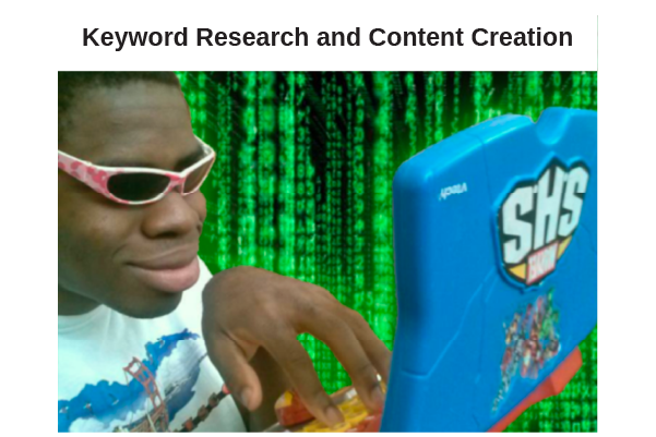 Keyword Research and Content Creation