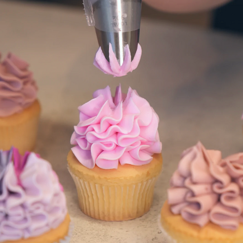 moreish ruffle piping nozzles cakers paradise