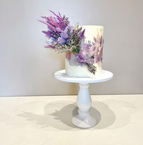 Dried Flower Cake Topper