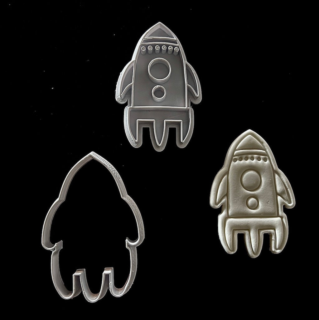 Spaceship/ Rocket Cookie Cutter -  Australia