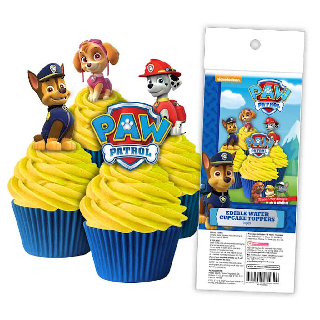 paw patrol muffins set