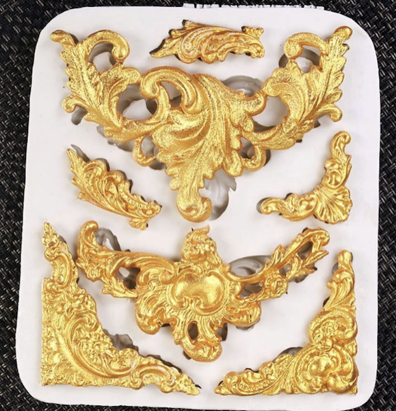 filigree silicone mould cakers paradise