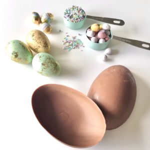 How to a Make Giant Chocolate Easter Egg Filled with Lollies