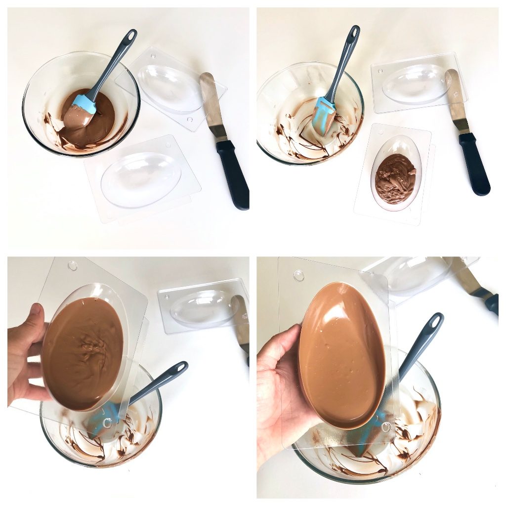 How to a Make Giant Chocolate Easter Egg Filled with Lollies