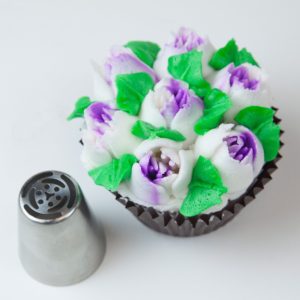 russian instant flower piping nozzle