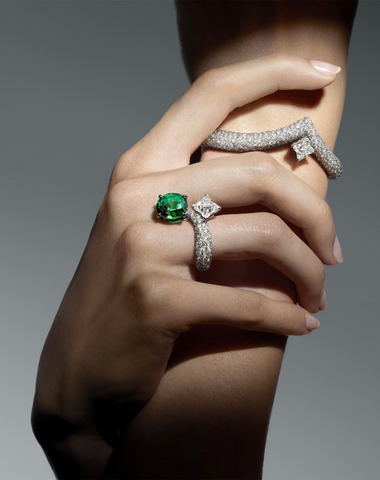 Louis Vuitton Grace Ring and Bracelet