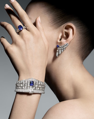 Louis Vuitton Liberty Earrings and Bracelet