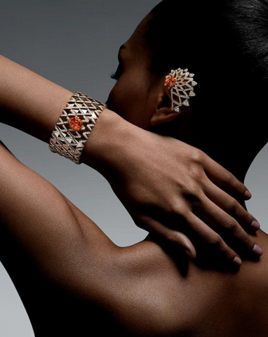 Louis Vuitton Radiance Bracelet and Earrings