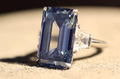 Oppenheimer Blue Diamond Ring