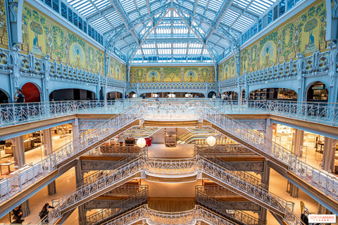 Interior of the La Samaritaine Luxury Store in Paris