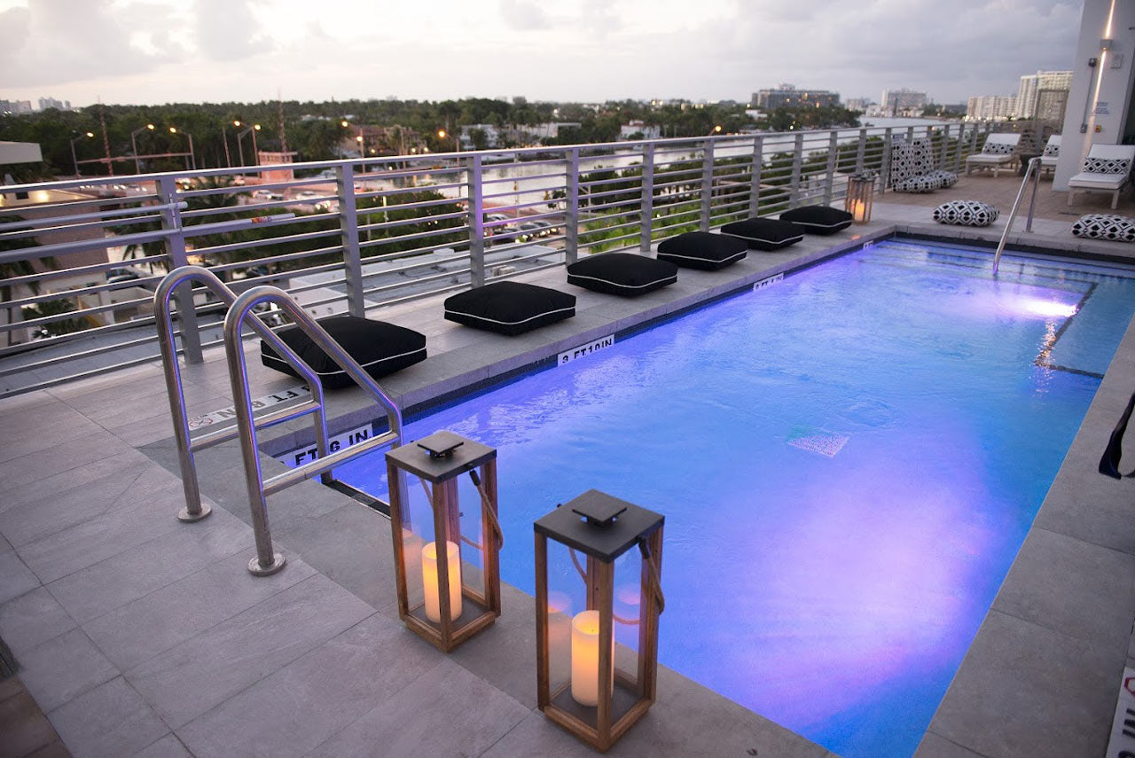 Rooftop pool at 6080 Design Hotel by Eskape Collection