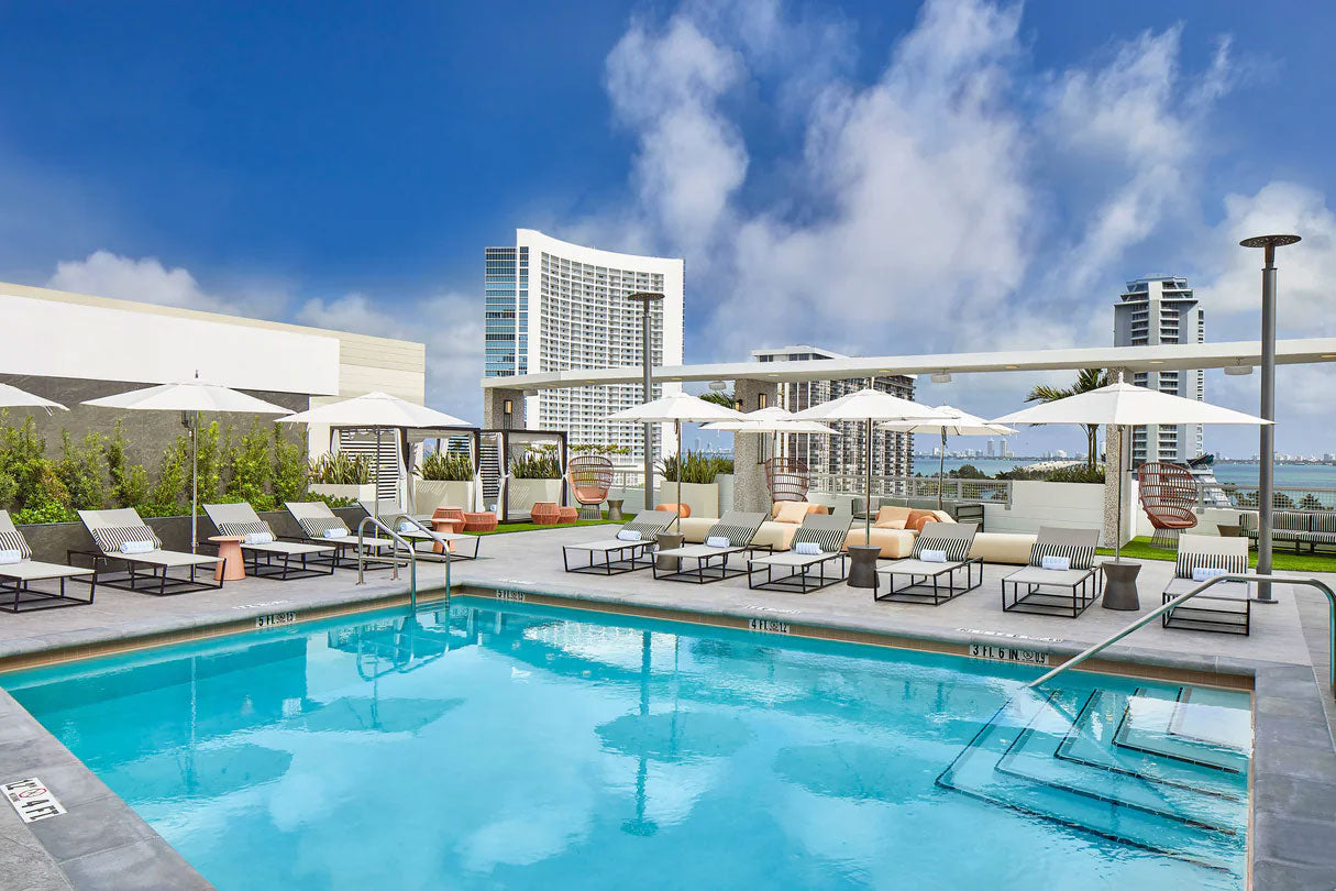 Rooftop pool at AC Hotel Miami Wynwood
