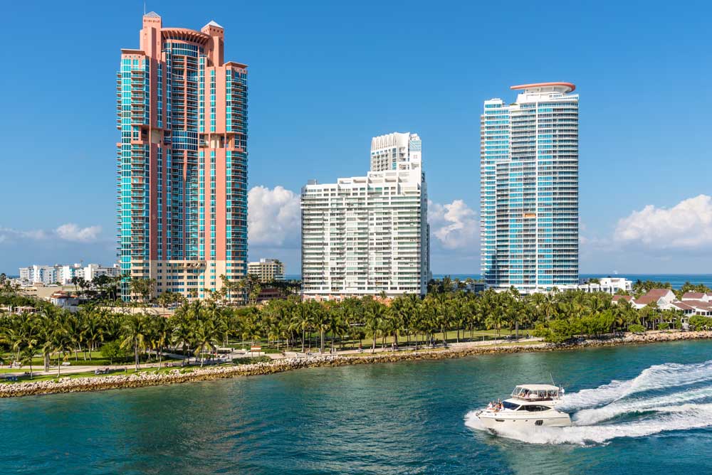 Breathtaking View of South Pointe Park Pier