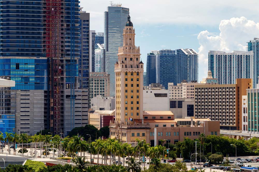 Freedom Tower in Dowtown Miami