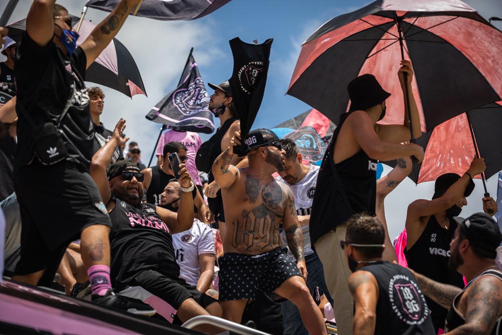 Inter Miami Supporters at DRV Pink Stadium