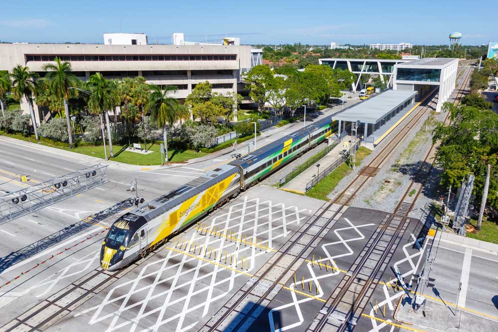 High-speed Train from Miami to Orlando - Photo by Markus Mainka / Shutterstock.com