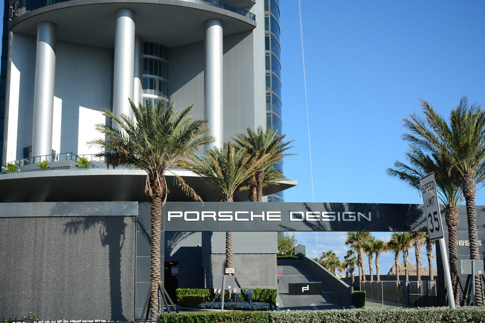 Porsche Design Tower Entrance