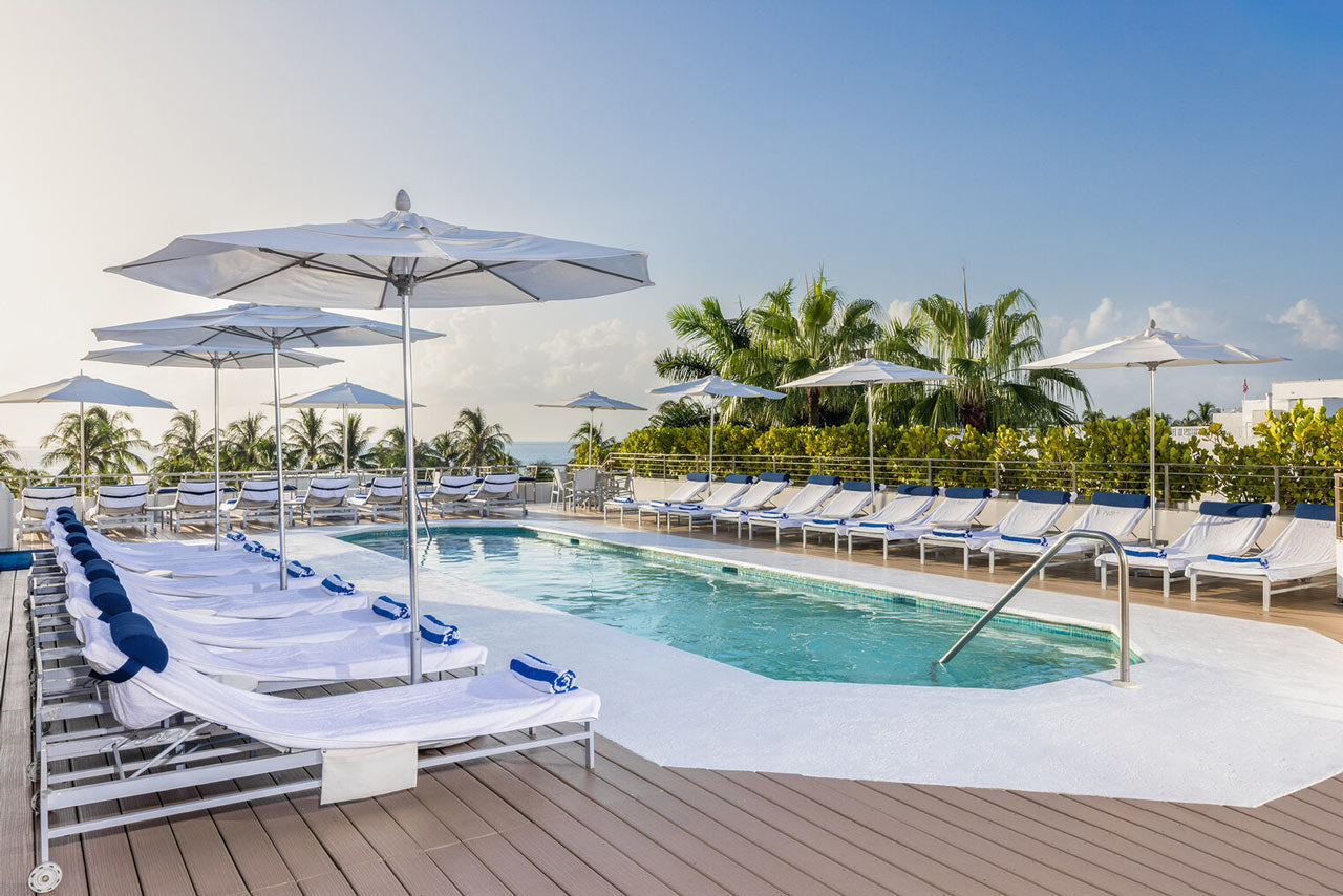 Rooftop pool at The Tony Hotel South Beach