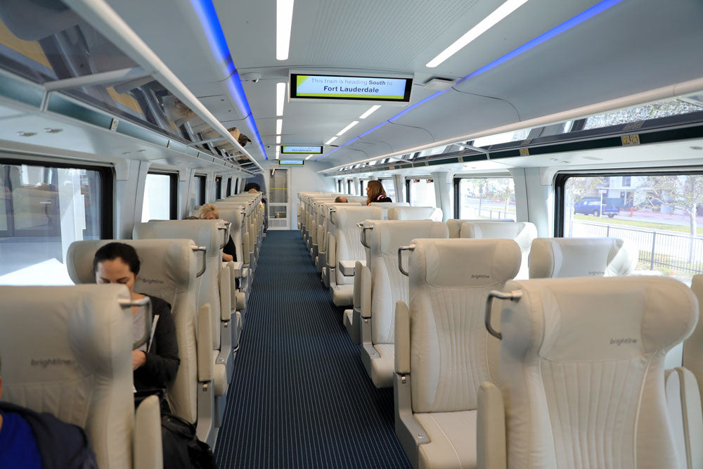 Premium Class Service at Brightline High-speed Train