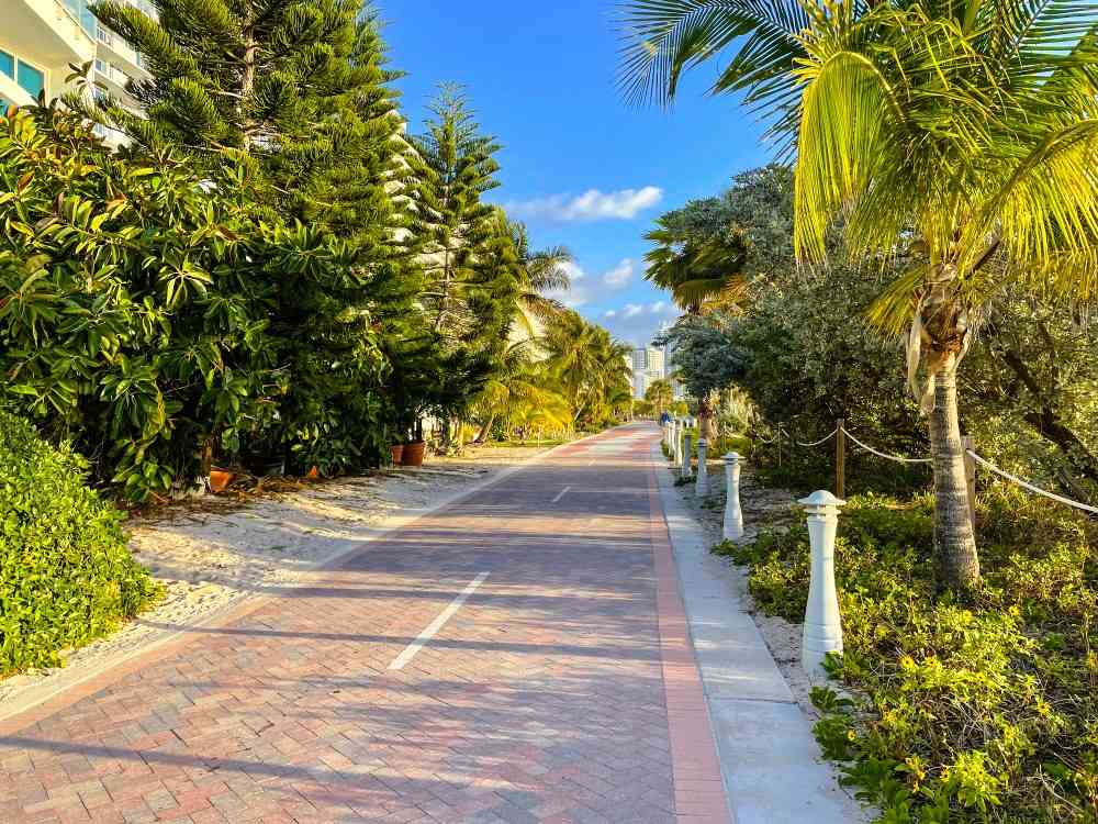 The Miami Beach Boardwalk