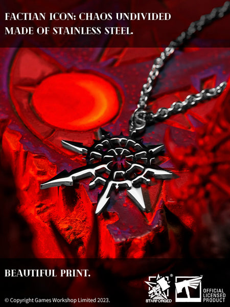 Starforged  Faction Chaos Four Gods Undivided Necklace Warhammer 40K